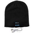 thumbnail image 2 of Morttic Wireless Bluetooth Beanie Hat, Men Women Music Knitted Cap with Headphone Headset Earphone Stereo Speakers and Mic Hands Free Hat for Outdoor Sports (Black), 2 of 7