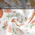 thumbnail image 6 of Easter Eggs Cloth Napkins, Carrots Spring Daisy Flower Botanical Rustic Washable and Reusable Dinner Napkins Set of 6, Table Napkin for Kitchen Party Birthday Wedding Hotel Housewarming 20"x20", 6 of 9