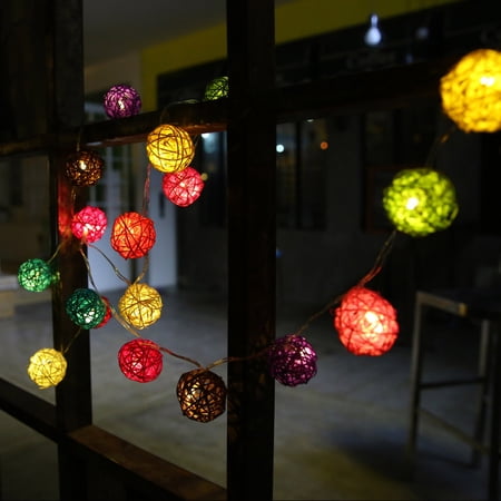 YLSHRF 20 LED Fairy String Light for Bedroom Lawn Landscape Garden Home Holiday Decor
