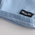 thumbnail image 4 of Fesfesfes Toddler Kids Baby Boy Casual Striped Pocket Short Sleeve T-shirt Denim Shorts Shorts Clothes Set Summer Saving Sale, 4 of 9