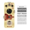 thumbnail image 2 of Pedal de efectos Mooer WoodVerb Guitarra acústica Pedal de reverberación Pedal de reverberación digital Modos de reverberación / mod / filtro True Bypass Micro Series Pedal compacto MOOER  Pedal de efectos, 2 of 6