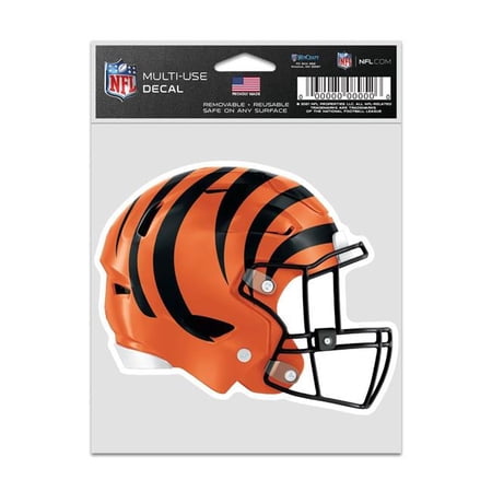 Wraft Fanatics 9416636909 3.75 x 5 in. Cincinnati Bengals Decal – Helmet Fan