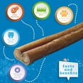 thumbnail image 2 of Jack&Pup 12"Thick Bully Sticks for Large Dogs, Large Sticks for Aggressive Chewers, 5 Pack, 2 of 7