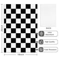 thumbnail image 2 of 2 Pcs Funny Kitchen Towels,Black and White Checkered Pattern Microfiber Dish Towels,Kitchen Tea Towels,Kitchen Towel Set (18" X 26"), 2 of 7