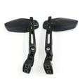 thumbnail image 4 of Billet Convex Universal Mirrors Black Anodized (Set of 2), 4 of 6