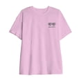 thumbnail image 1 of Playera Hello Kitty para Mujer, Cuello Redondo Manga Corta Rosa Talla M, 1 of 4