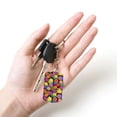 thumbnail image 5 of Naloa Hawaiian Style Print Keyfob with Split Key Ring and Print Labels, Key Labels Key Chain Tags, Luggage Tags, Car Key Chain Ring Keyfob Gift, 5 of 7
