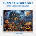 thumbnail image 2 of Rompecabezas Nattork 1000 piezas Casa encantada de Halloween, 2 of 7