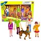 thumbnail image 1 of Character Year 2010 Warner Bros Scooby-Doo cartoon Series 5 Pack Set de figuras de acción totalmente articuladas y posables - Equipo de resolución de misterios con FRED, ScOOBY-DOO, SHAggY, DAPHNE y V Scooby-Doo na, 1 of 1