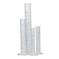 thumbnail image 1 of 4pcs Plastic Graduated Cylinder Kitchen Laboratory Experiment Test Water graduated cylinder; measure cylinder; Measurement Measuring Tube Cylinder, 1 of 9