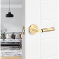 thumbnail image 2 of Sure-Loc LV100-RD 15 GRIP-SM 15 Levanto Non-Turning One-Sided Dummy Door Lever - Nickel, 2 of 7