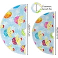 thumbnail image 3 of FMSHPON Easter Xmas Christmas Tree Skirt Stand Mat for Holiday Party Decoration Indoor Outdoor 48 inches, 3 of 6