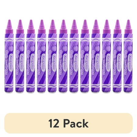 (12 pack) Crayola Body Wash Pen, Purple, 1 fl oz