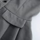 thumbnail image 5 of Abrigos de invierno para mujer con forro de sherpa, gabardina cruzada, abrigo largo de cuello alto con bolsillos, abrigo de invierno con cinturón, 5 of 5