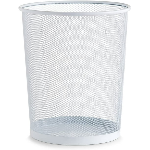 Round Plastic Bathroom Garbage Can,Wastebasket, Garbage Bin, Trash Can