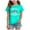 Z2-Mint Green, variant on Staki Vintage Shirt for Women Graphic Tee Casual Summer Vacation Christmas Short Sleeve T Shirt Holiday Shirts for Girl(Black,13-14 Years)
