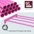 thumbnail image 4 of EGNMCR Office & Stationery Floor-standing Coat Rack With Shelves Multi-Functional Storage For Bedroom And Living Room Corner Organizer, 4 of 9