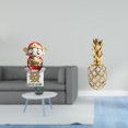 thumbnail image 2 of Escultura de resina de la , figura dorada, estatua para año Nuevo, oficina, dormitorio, sala de estar, armario, chimenea, adorno decorativo, 2 of 8