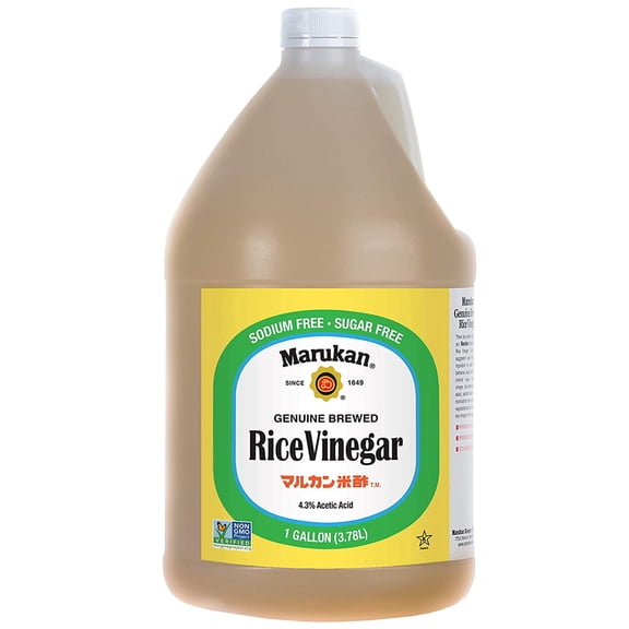 Marukan Genuine Brewed Rice Vinegar, 1 Gallon