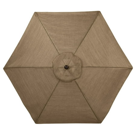 Living Accents Carlisle 9 ft. Aluminum Patio Umbrella with Tilt