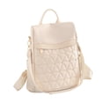 thumbnail image 3 of Mochila Bolso Casual Portátil Bolsa de Transporte Cierre de Cremallera Bolsa de Trabajo Gran Capacidad Beige, 3 of 9