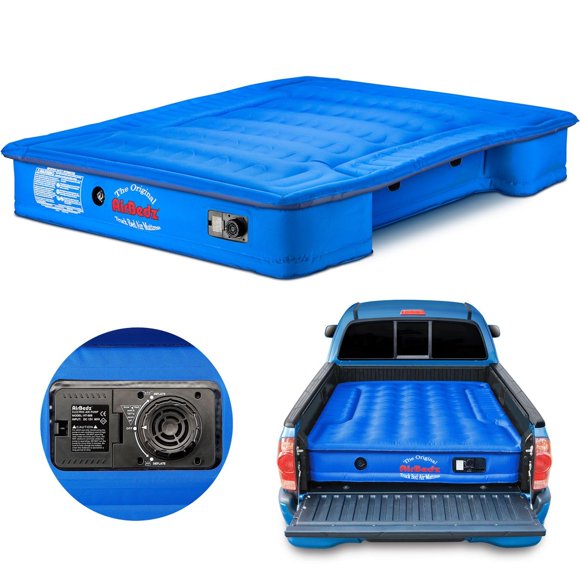 Pittman Outdoors PPI-101 Matelas Gonflable pour Lit de Camion / Lit Simple-Long, 8 Pieds de Longueur avec Pompe à Air Rechargeable Intégrée / le Matelas Gonflable Original pour Lit de Camion