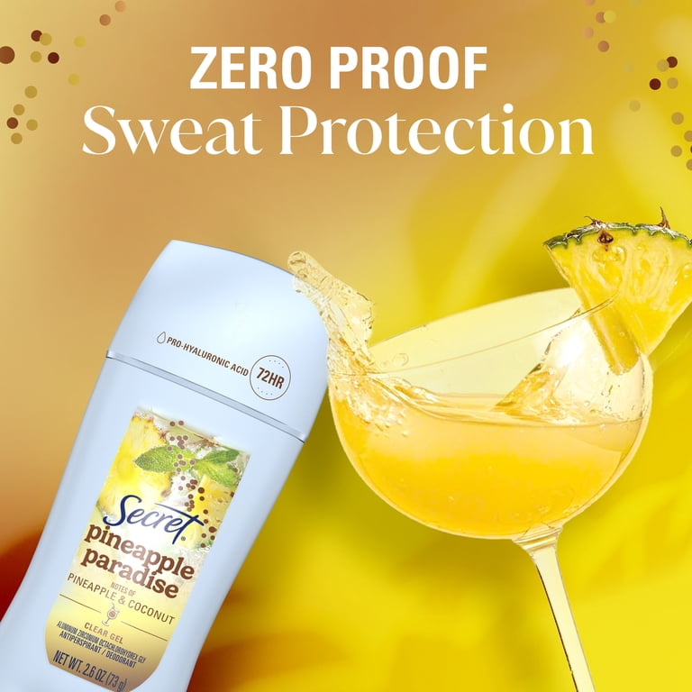 Secret Fresh Clear Gel Antiperspirant and Deodorant for Women