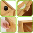 thumbnail image 4 of Bamboo Bread Box keep The Bread Fresh For Kitchen Counter-Large Capacity Wooden Bread Storage Container Farmhouse Bread Box with Window Bread Holder, 4 of 7