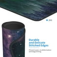 thumbnail image 4 of Galaxy Space Forest Mouse Pad Night Sky Square Waterproof Mat, NonSlip Rubber Base, Durable Stitched Edges, Perfect for Gaming, Home Office, Wireless Mouse, 9.5x7.8", 4 of 6