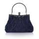 thumbnail image 1 of Bolso de noche y bolsos de mano para mujer Lentejuelas con cuentas Bolso de boda Fiesta Bolso de novia Azul oso de fresa Juguete, 1 of 5