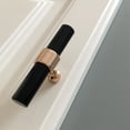 thumbnail image 3 of ACRÍLICO ESTILO VICTORIANO CÓMODA CAJÓN ARMARIO GABINETE PUERTA PERILLAS DE BARRA Rose 81mm Zulema Barra de barra de la manija de la puerta de acrílico, 3 of 5