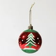 thumbnail image 4 of 6Pcs 60mm Traditional Red Green and Gold Christmas Ball Ornaments, Shatterproof Xmas Balls for Christmas Tree Decoration, 4 of 6
