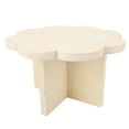 thumbnail image 2 of Flower Shaped Picnic Table, Flower Shaped Craft Table Versatile Solid Wood Sturdy Structure  for Outdoor, 2 of 7