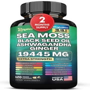 Zoyava Sea Moss Supplement, 19,445 MG All-in-One Formula with over 15  Super Ingredients, Extra Strength & High Potency, 60 Capsules, MADE IN USA