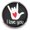 Black, variant on Choose Color | Love You Sign Language Snap Jewelry Ginger Charm Button, For Interchangeable DIY Customizable Accessories