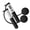 Black Dual use Counting We, variant on Yihuala Fitness Skipping Rope Digital Counting Jump Rope Weighted Jump Rope With Nonslip Handle for Indoor Outdoor Exercise