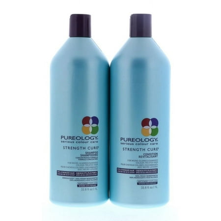 Pureology Strength Cure Shampoo 33.8 oz , Conditioner 33.8 oz Set
