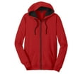 thumbnail image 5 of District Â® The Concert Fleece Â® Full-Zip Hoodie. DT800, 5 of 6