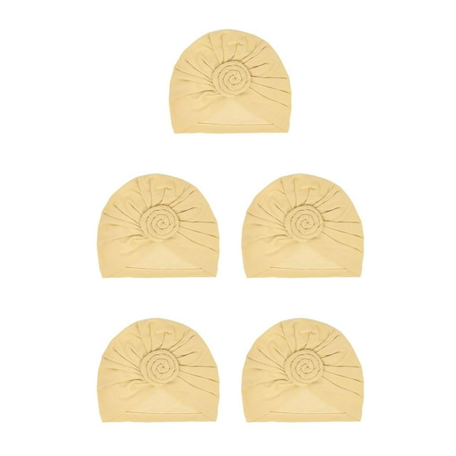 Sonducket Hijab interior con nudo de turbante, diadema plisada de estilo Simple, accesorios universales para la cabeza, adornos para el capó, boda, Beige Type2 NO2 Sonducket CBP381054