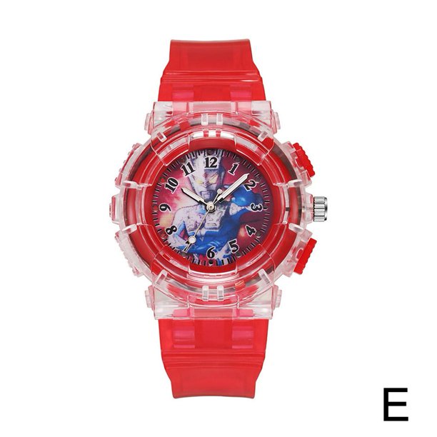 Nuevo reloj Altman luminoso LED para niños, reloj electrónico luminoso LED con dibujos animados de anime para estudiantes de primaria.