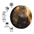 thumbnail image 2 of Kdxio Lakeside Flower Field Cat for Tire Cover Wheel Protectors Tyre Covers Weatherproof Wheel Covers Universal Fit for Trailer Rv SUV Truck Camper Travel Trailers 15 inch, 2 of 5