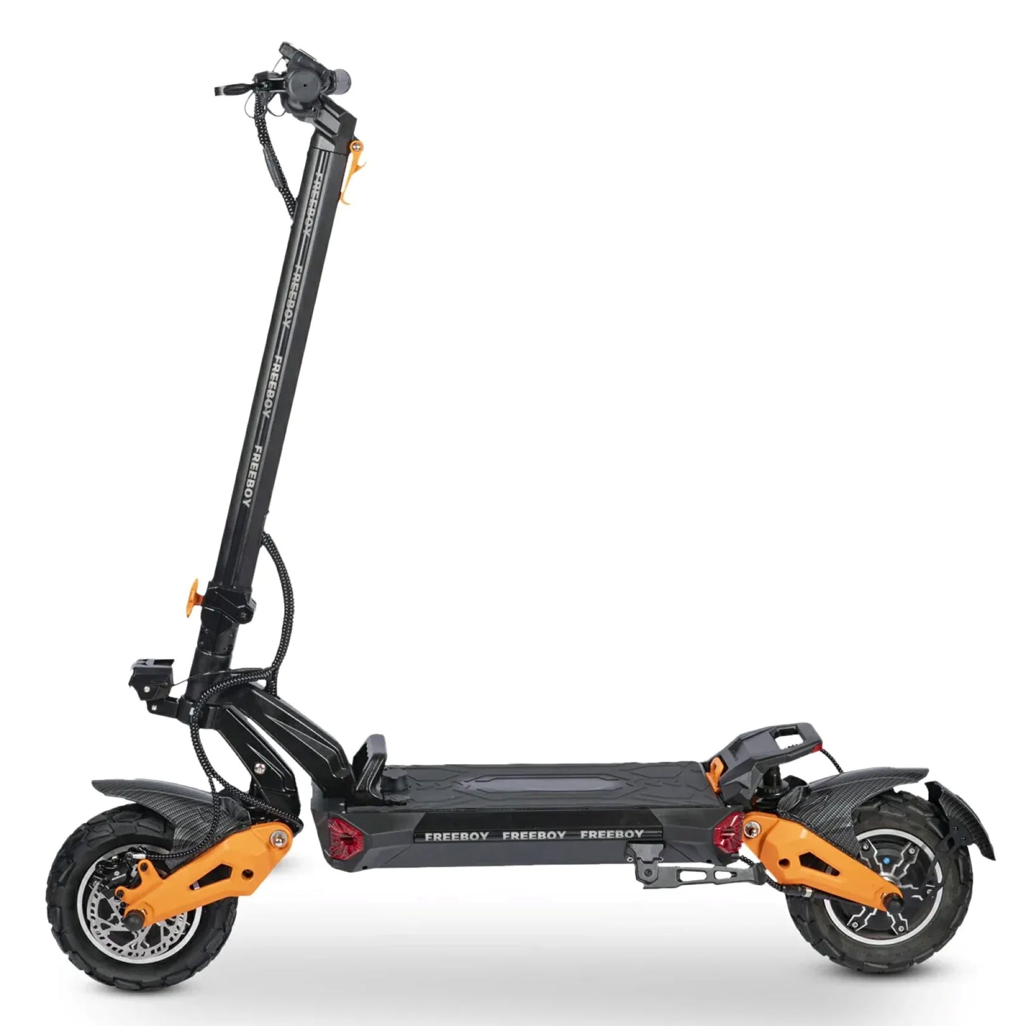 FREEBOY H9 Electric Scooter Adult,6000W Dual Motor,Maximum 50 MPH,60V 30Ah 50 Miles,11 inch All Terrain Tires,Foldable Commuting Electric Scooter,high-Speed Off-Road,UL2272
