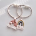 thumbnail image 5 of Necvior 2Pack Curtain Tiebacks Rainbow Tasseled Curtain Hooks, Curtain Holders Holdbacks, 5 of 21