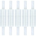 thumbnail image 3 of SSBM Stretch Wrap with Extended Core Handle 20" x 1000' 45 Gauge 8 Rolls Clear Plastic Shrink Film for Moving Storing, 3 of 5