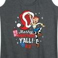 thumbnail image 3 of Toy Story - Merry Christmas Yall Jessie - Women's Racerback Tank Top, 3 of 5