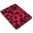 thumbnail image 4 of KSK KAISHEK Protective Case Hard Cover Only for 2022/2021/2020/2019/2018 Released New MacBook Air 13" with Retina Display Touch ID Model: A2337 m1/A2179/A1932 Flower 0754 + Black Keyboard Cover, 4 of 5