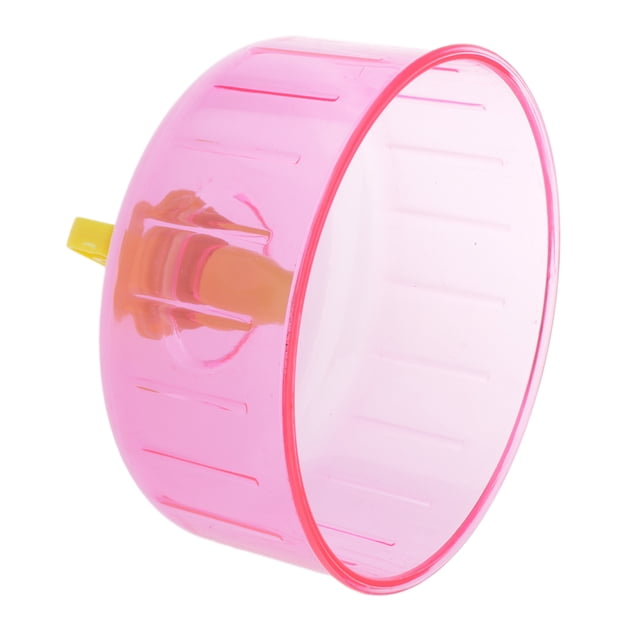 Rueda para Hamster de Multicolorful para Facil de Instación - Rosado Sunnimix Hamster Spinner Exercise Toy