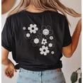 thumbnail image 5 of DAISY SMILEY HAPPY FACE Graphic Short sleeve T-Shirt, 5 of 10