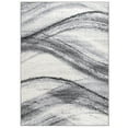 thumbnail image 5 of Modern Area Rug with Abstract Artwork Pattern, 5 of 5