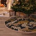 thumbnail image 5 of Fotbe Leopard Print Pattern Christmas Tree Skirt, Tree Skirts Plush Christmas Decorations, Christmas Tree Skirts Xmas Decorations Holiday Party Decor-30", 5 of 6
